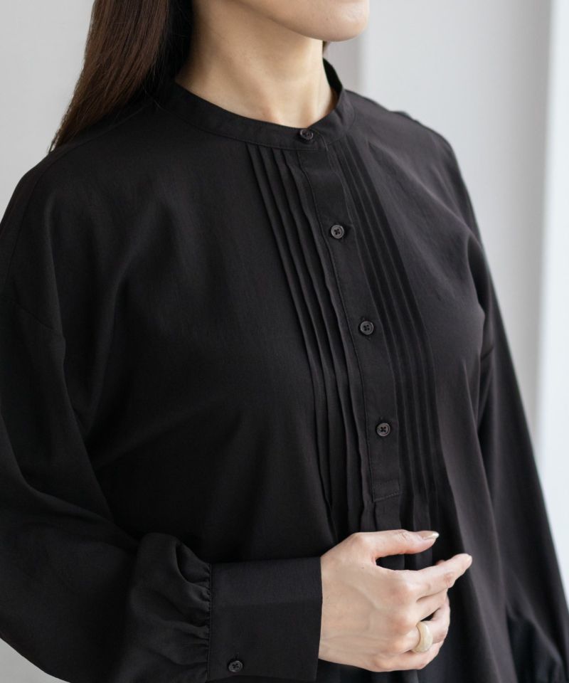 HusHusH  ヴィンテージサテンタックチュニック レディース商品画像-12