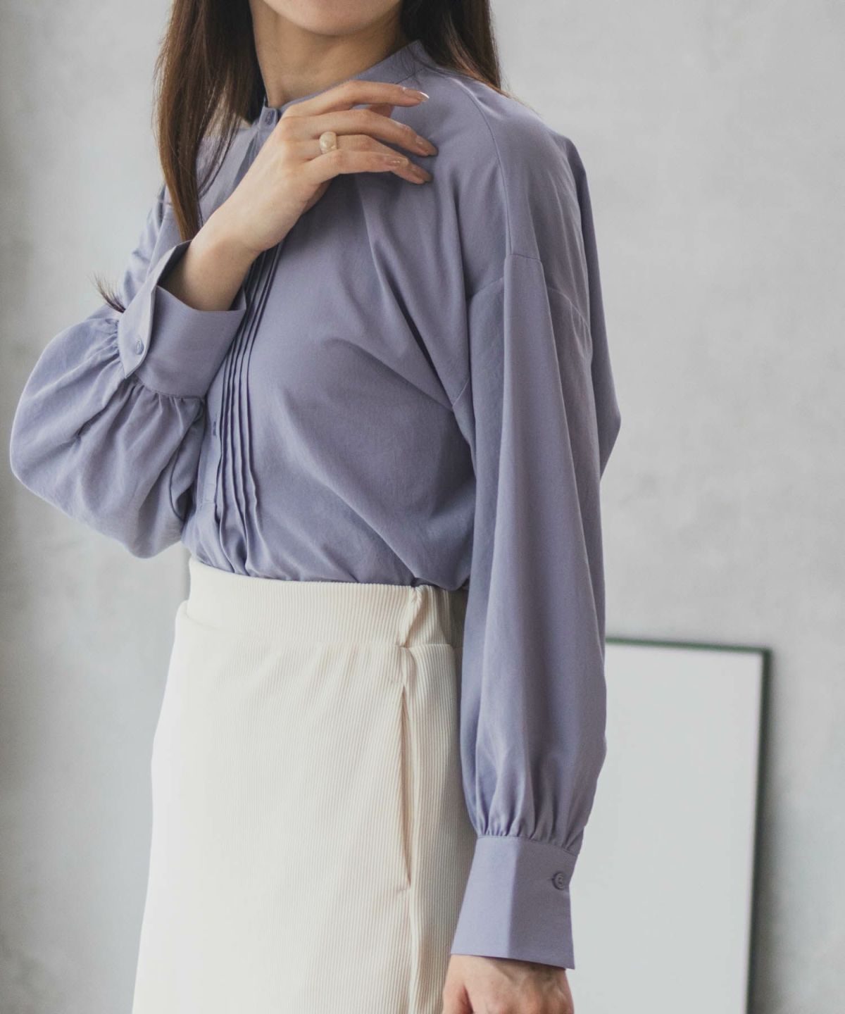 HusHusH ヴィンテージサテンタックチュニック レディース