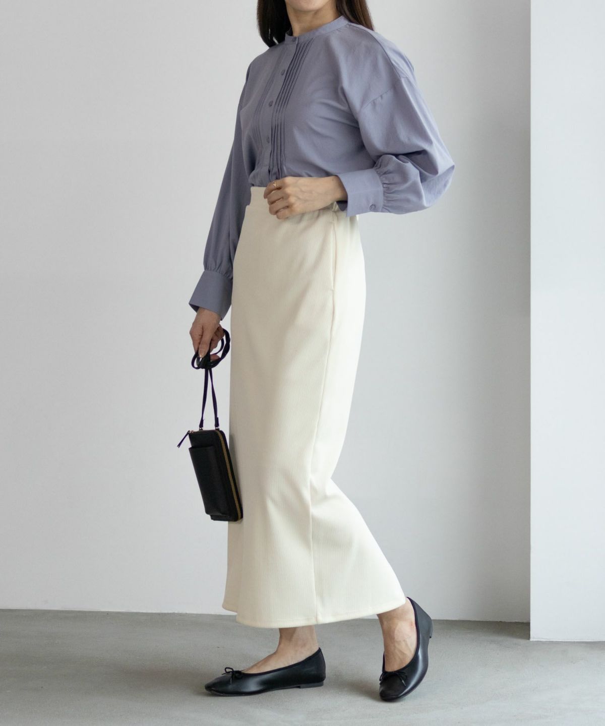 HusHusH ヴィンテージサテンタックチュニック レディース