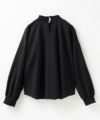 Howdy Marie  梨地ハイネックシャーリングブラウス レディース商品サムネイル-31