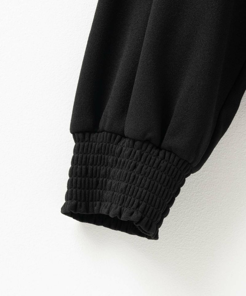 Howdy Marie  梨地ハイネックシャーリングブラウス レディース商品画像-37