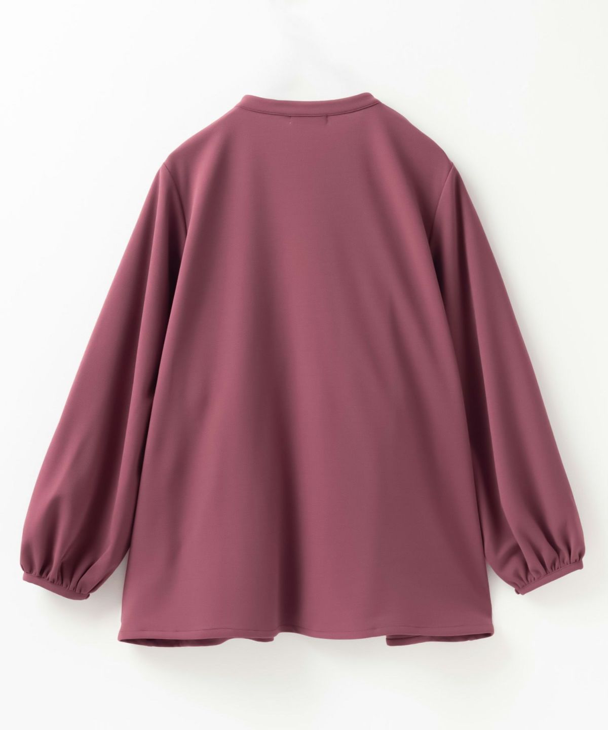 Howdy Marie 梨地前開き切り替えブラウス レディース