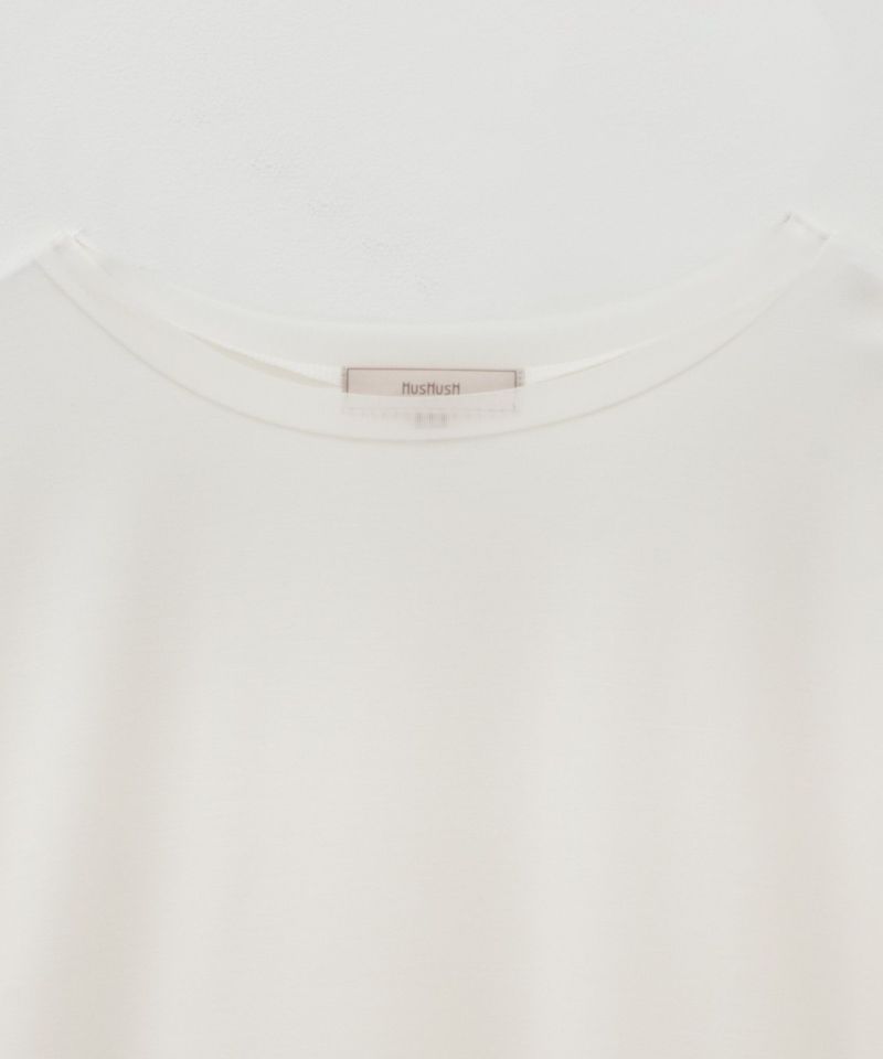 HusHusH  袖チュール長袖Tシャツ レディース メール便 対応商品商品画像-19