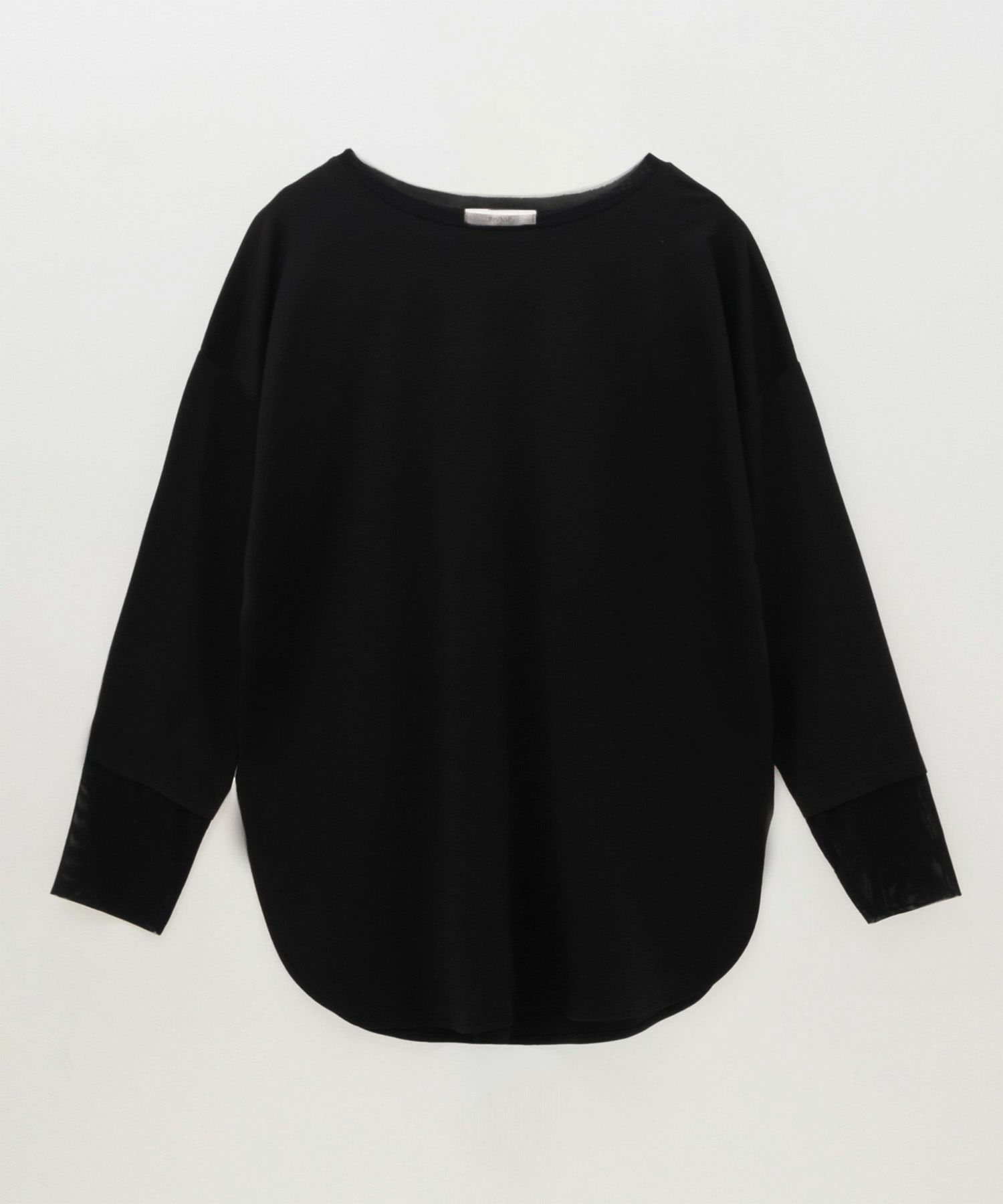 HusHusH 袖チュール長袖Tシャツ レディース ネコポス 対応商品