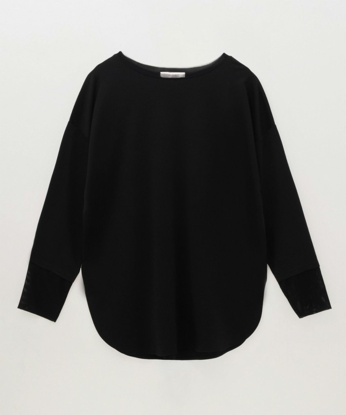 HusHusH 袖チュール長袖Tシャツ レディース ネコポス 対応商品