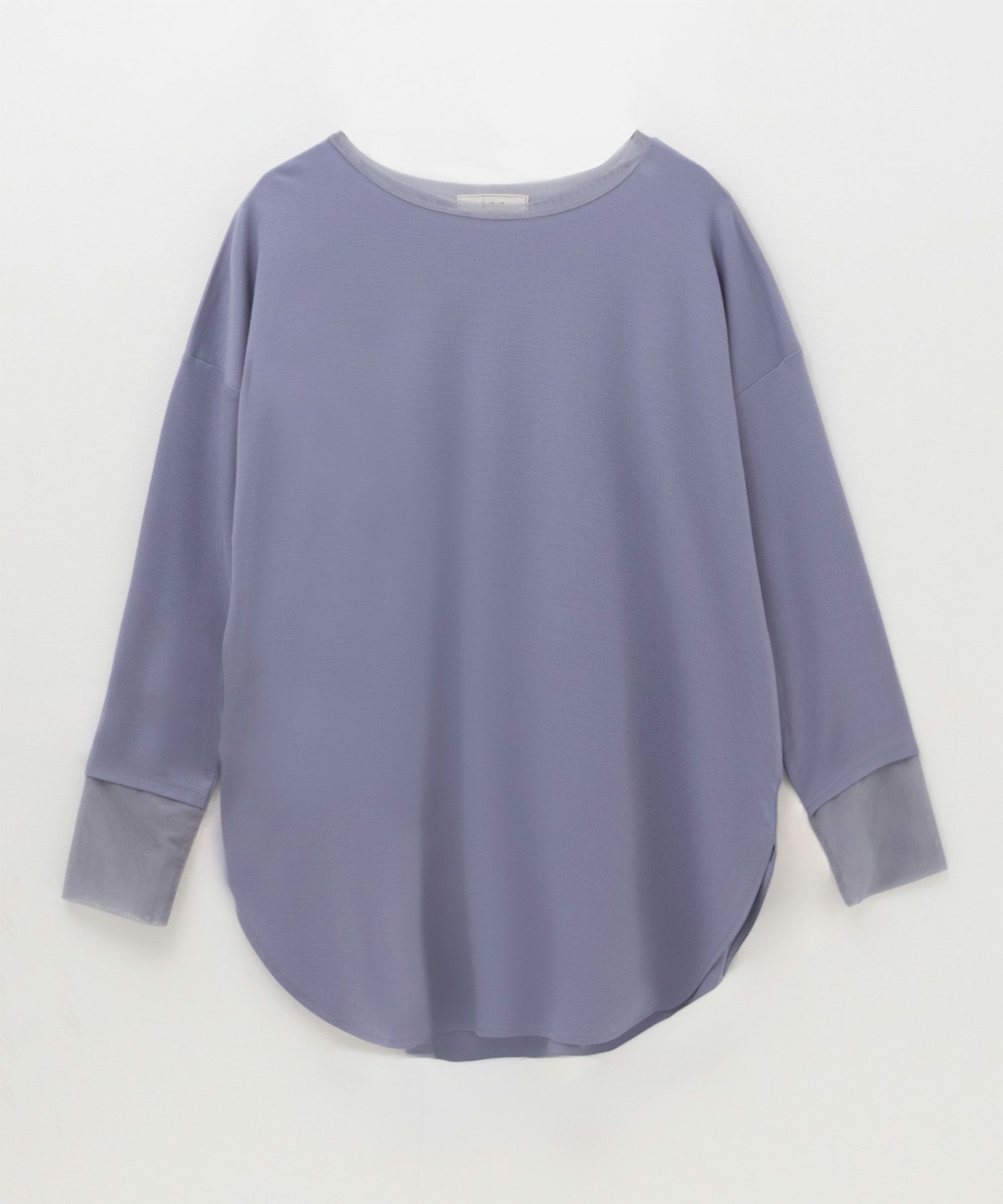 HusHusH 袖チュール長袖Tシャツ レディース メール便 対応商品商品サムネイル-24
