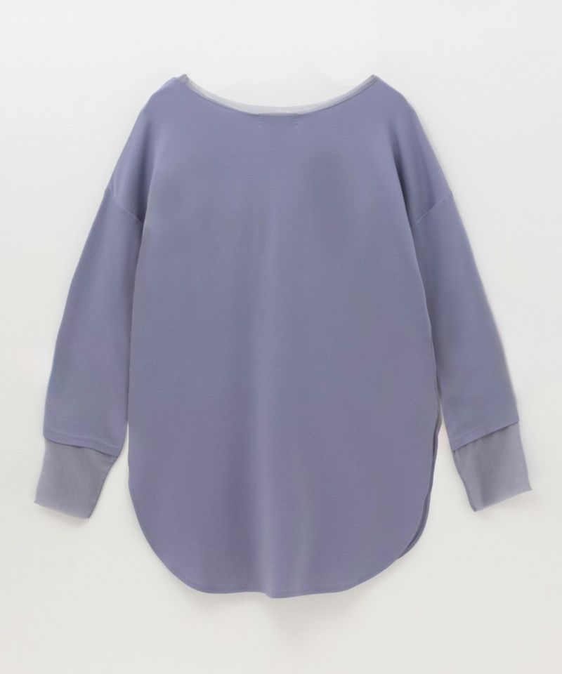 HusHusH  袖チュール長袖Tシャツ レディース メール便 対応商品商品画像-25