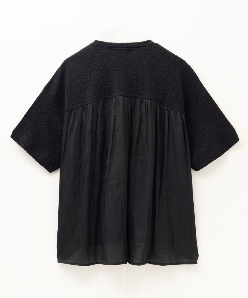 HusHusH  切替5分袖Tシャツ レディース メール便 対応商品商品画像-14