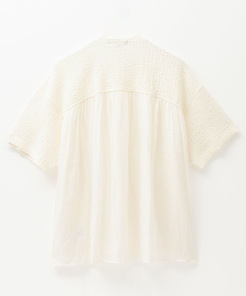 HusHusH  切替5分袖Tシャツ レディース メール便 対応商品商品画像-16