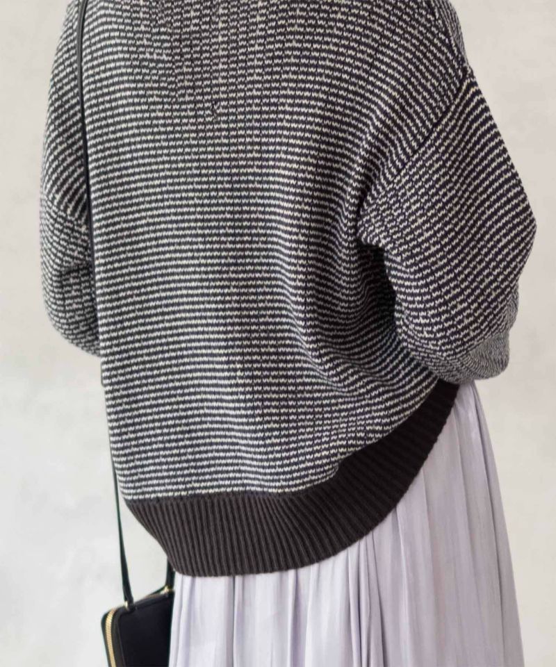 Howdy Marie  バーズアイ柄プルオーバー レディース商品画像-2