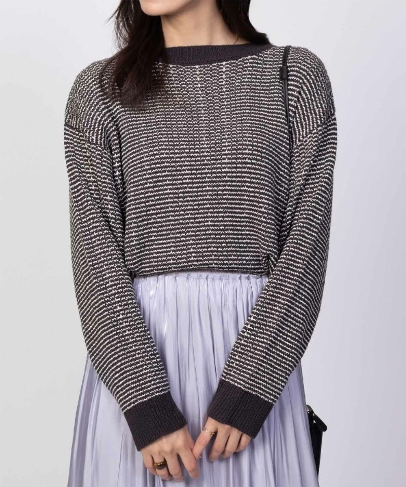 Howdy Marie  バーズアイ柄プルオーバー レディース商品画像-9