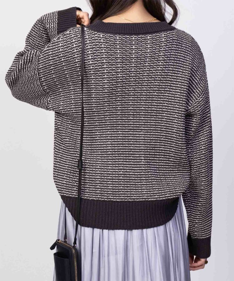 Howdy Marie  バーズアイ柄プルオーバー レディース商品画像-14