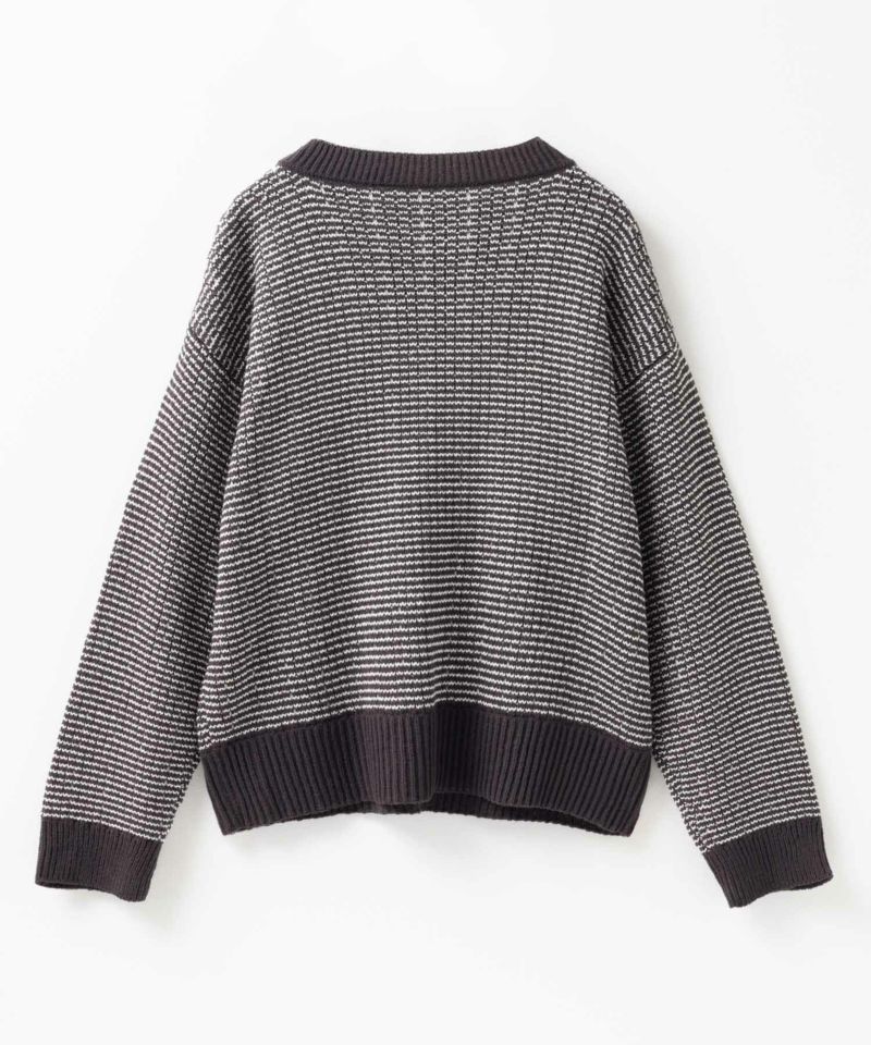 Howdy Marie  バーズアイ柄プルオーバー レディース商品画像-16