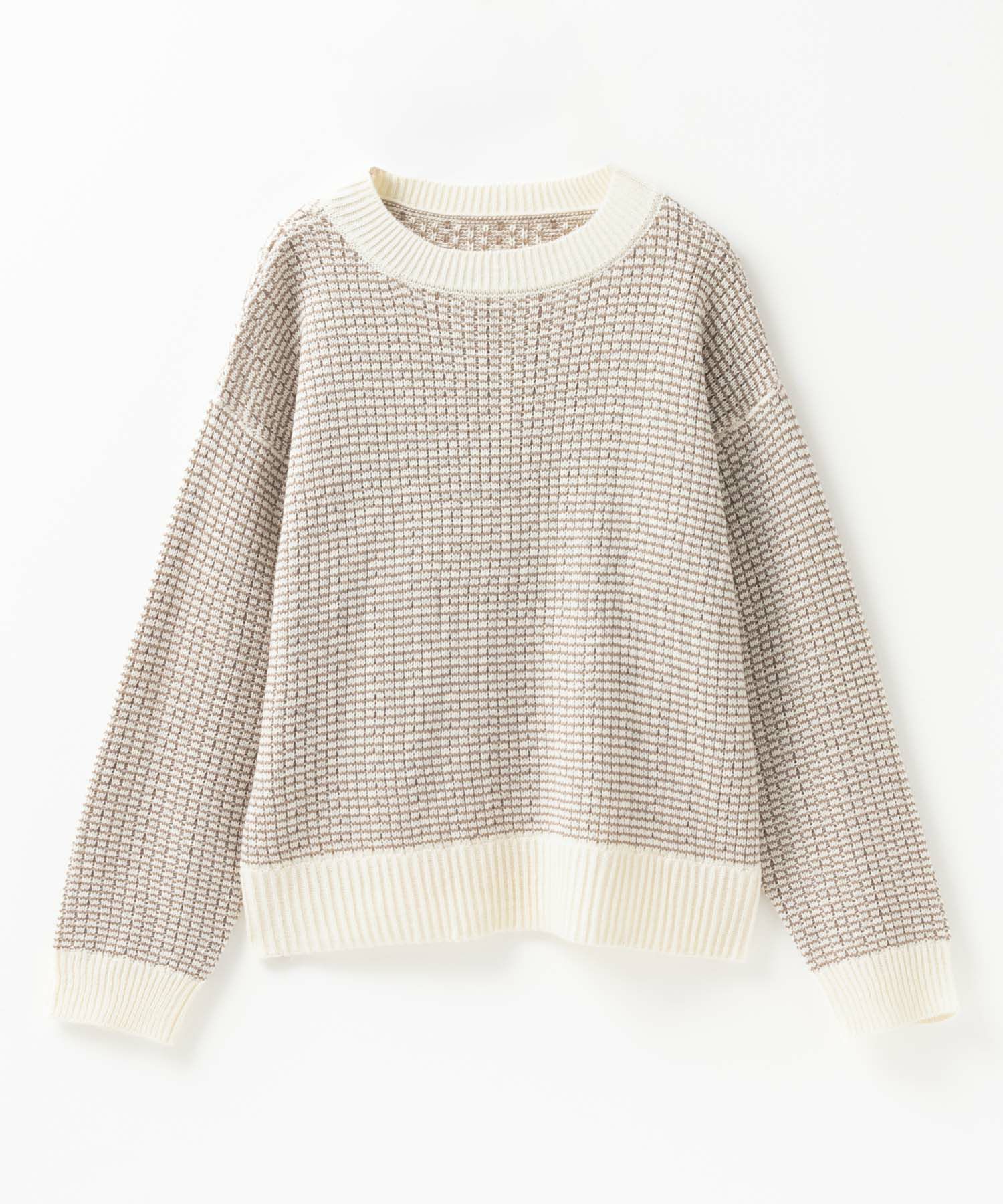 Howdy Marie  バーズアイ柄プルオーバー レディース商品画像-17