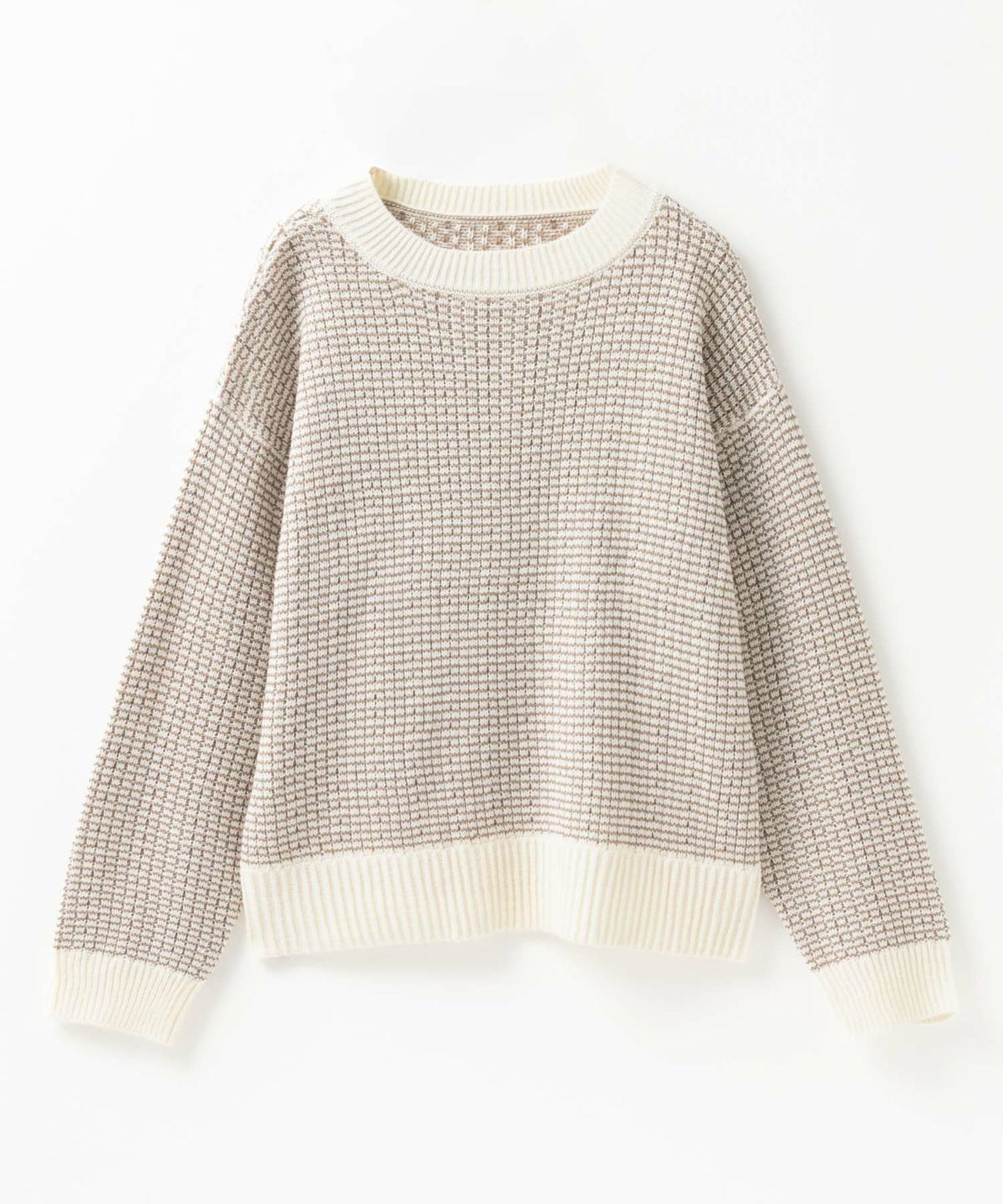 Howdy Marie バーズアイ柄プルオーバー レディース