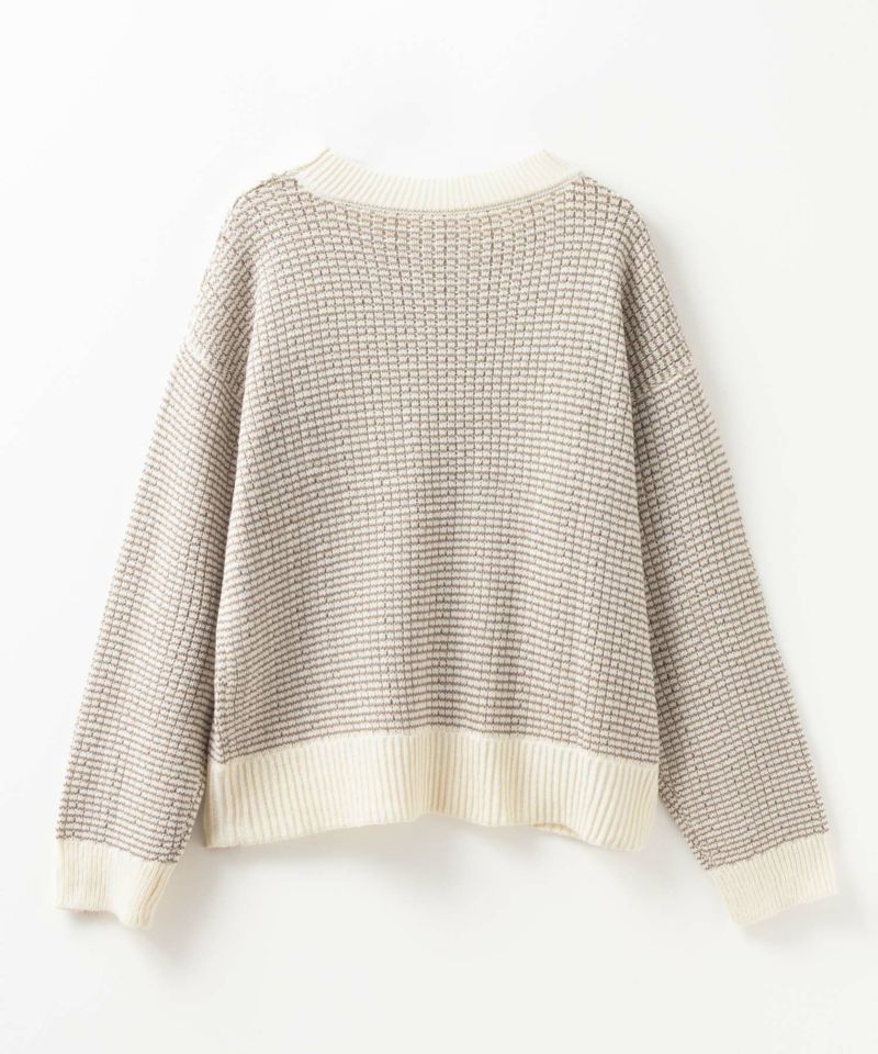Howdy Marie バーズアイ柄プルオーバー レディース商品画像-18