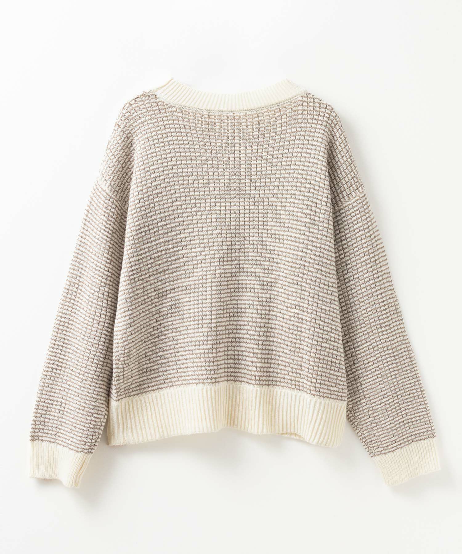 Howdy Marie バーズアイ柄プルオーバー レディース