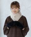 HusHusH ファーマフラー レディース