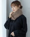 HusHusH ファーマフラー レディース