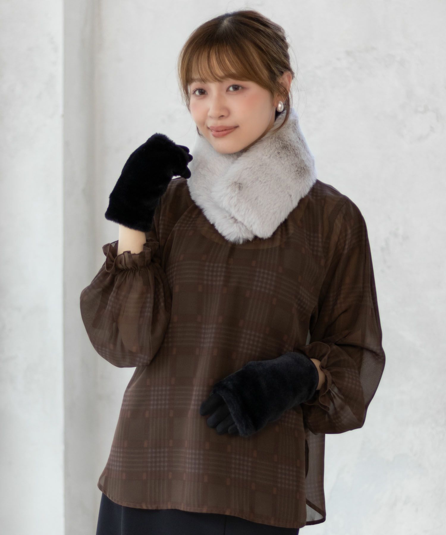 [期間限定価格]HusHusH  3WAYグローブ レディース商品サムネイル-3