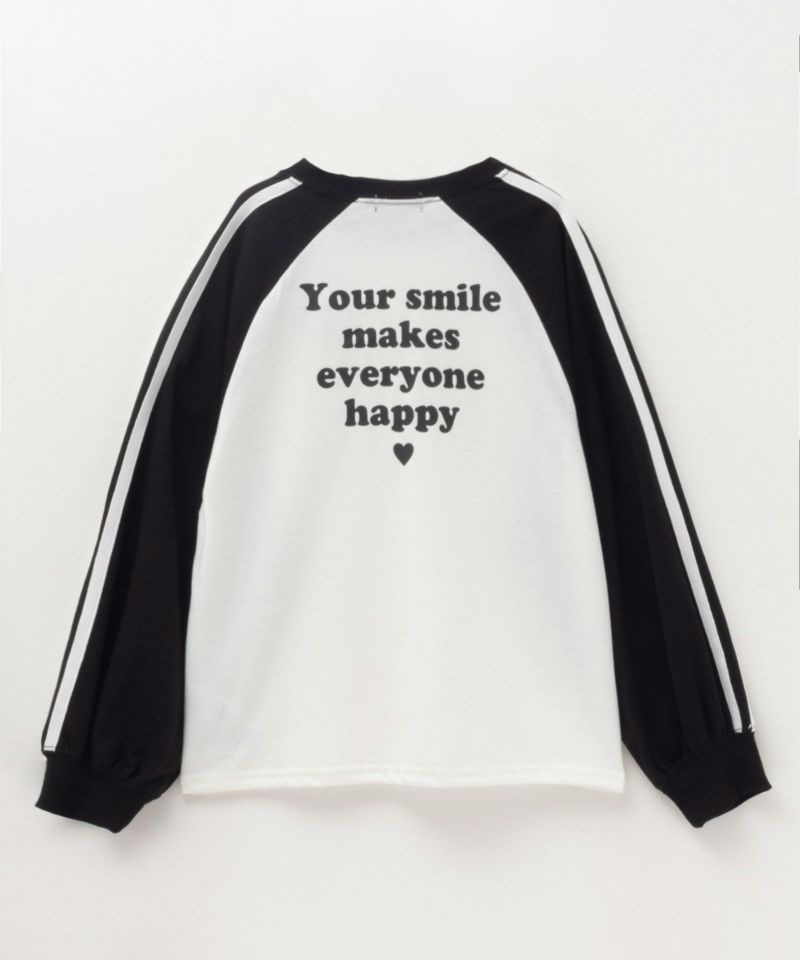 RICH MIX  ラグランBIG長袖Tシャツ キッズ ネコポス 対応商品商品画像-2