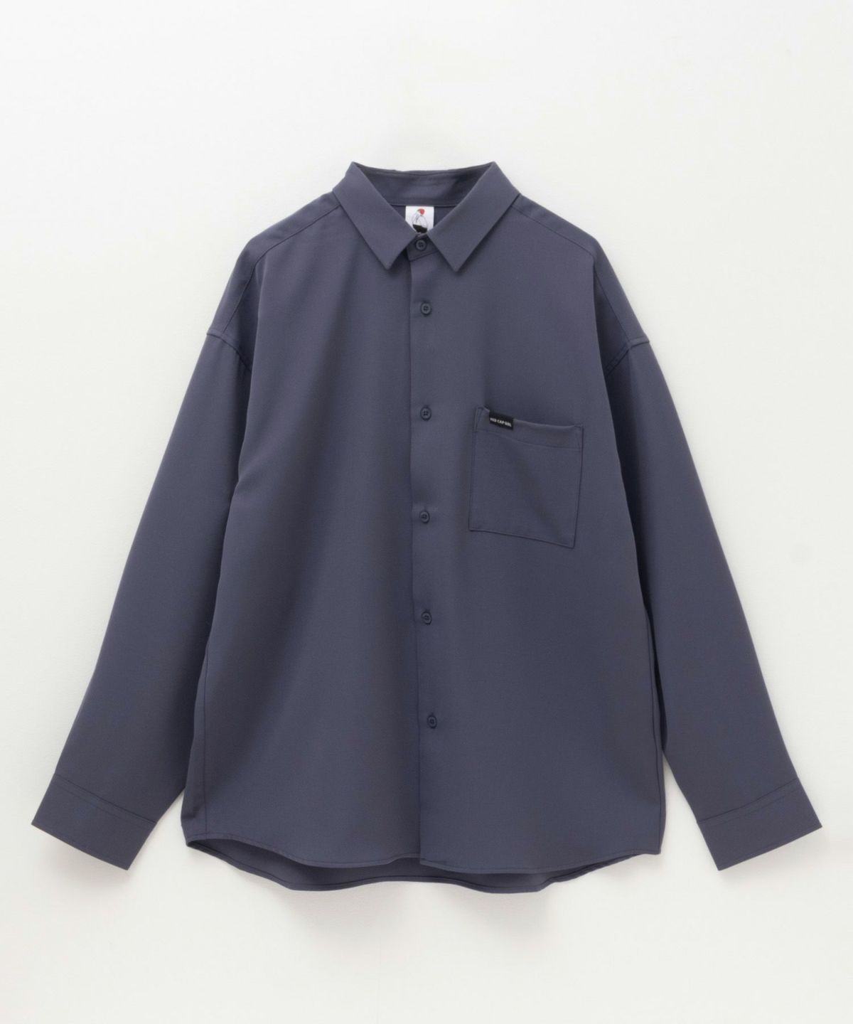 RED CAP GIRL ルーズサイズバック刺繍長袖シャツ メンズ