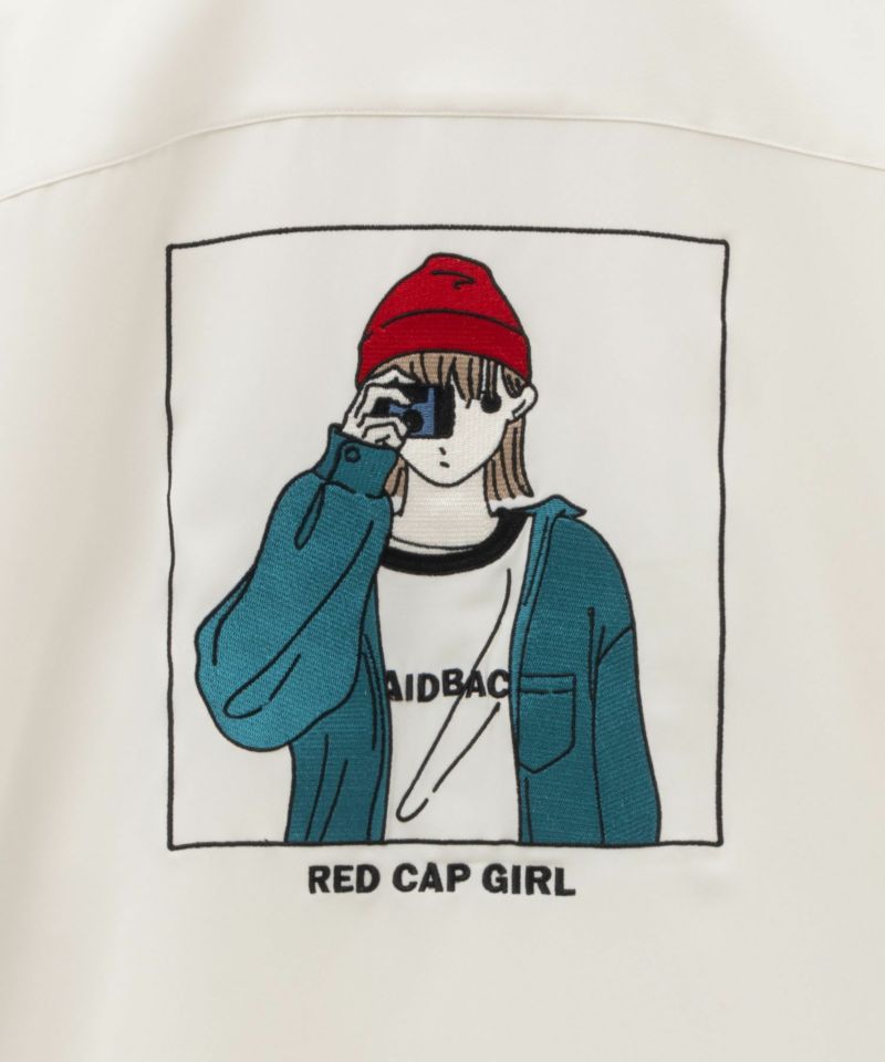RED CAP GIRL ルーズサイズバック刺繍長袖シャツ メンズ商品画像-17