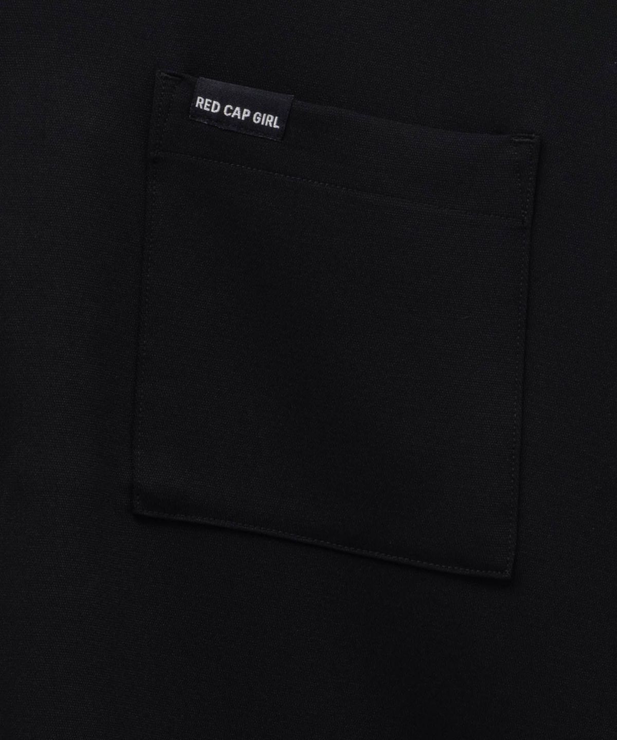 RED CAP GIRL ルーズサイズバック刺繍長袖シャツ メンズ