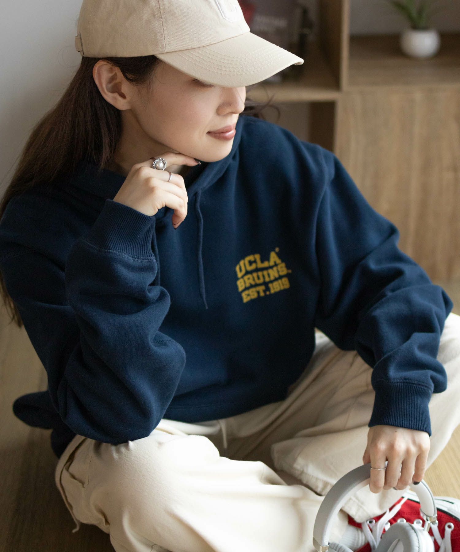 GOOD CREW別注UCLAパーカー メンズ商品画像-5