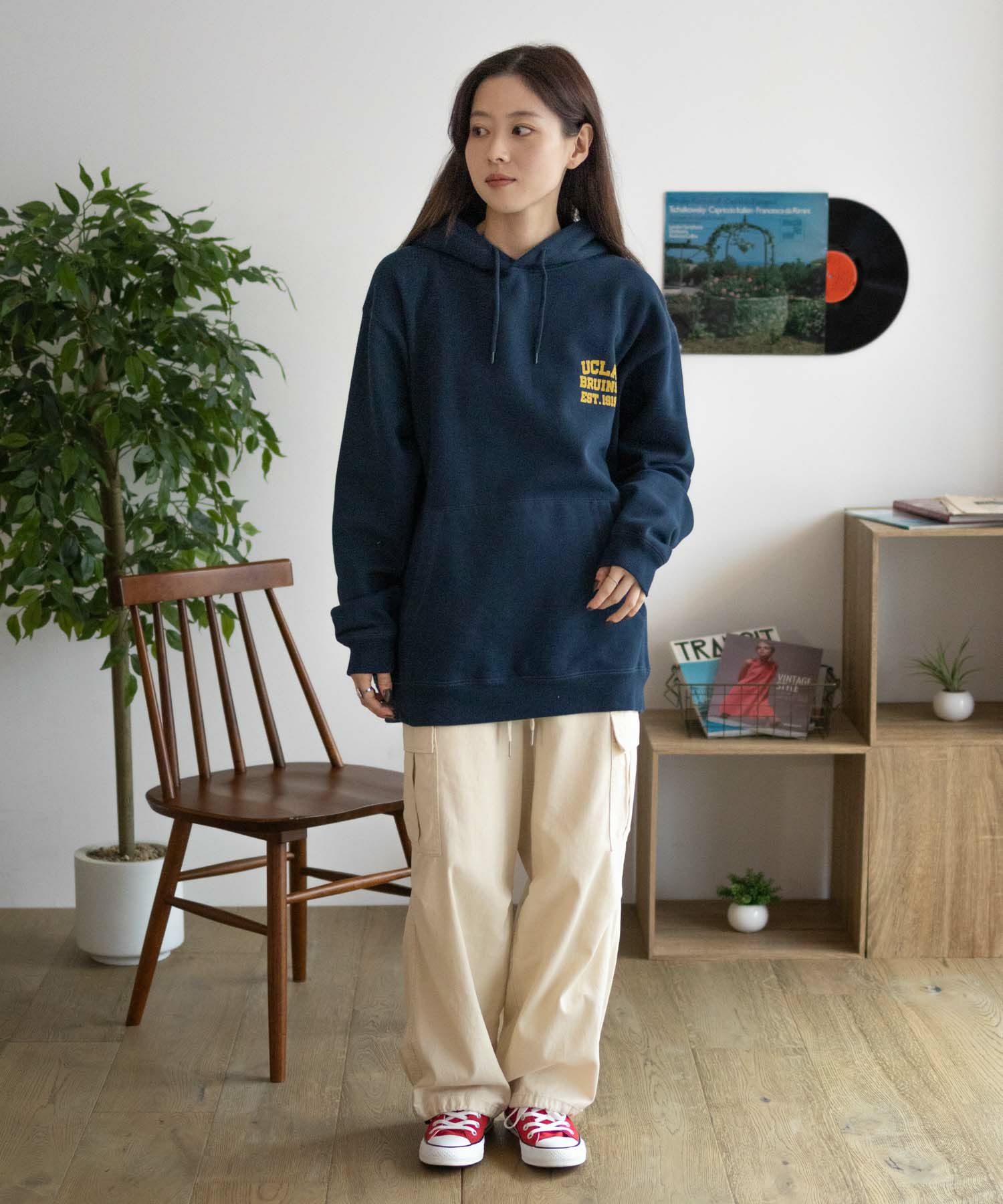 GOOD CREWxUCLAパーカー メンズ