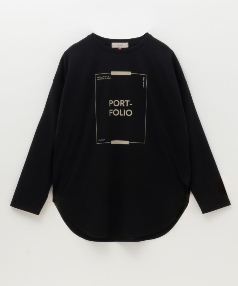 HusHusH  裾ラウンドプリントロンT レディース メール便 対応商品商品画像-23