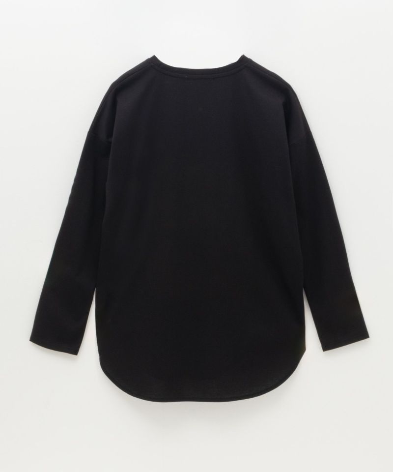 HusHusH  裾ラウンドプリントロンT レディース メール便 対応商品商品画像-24