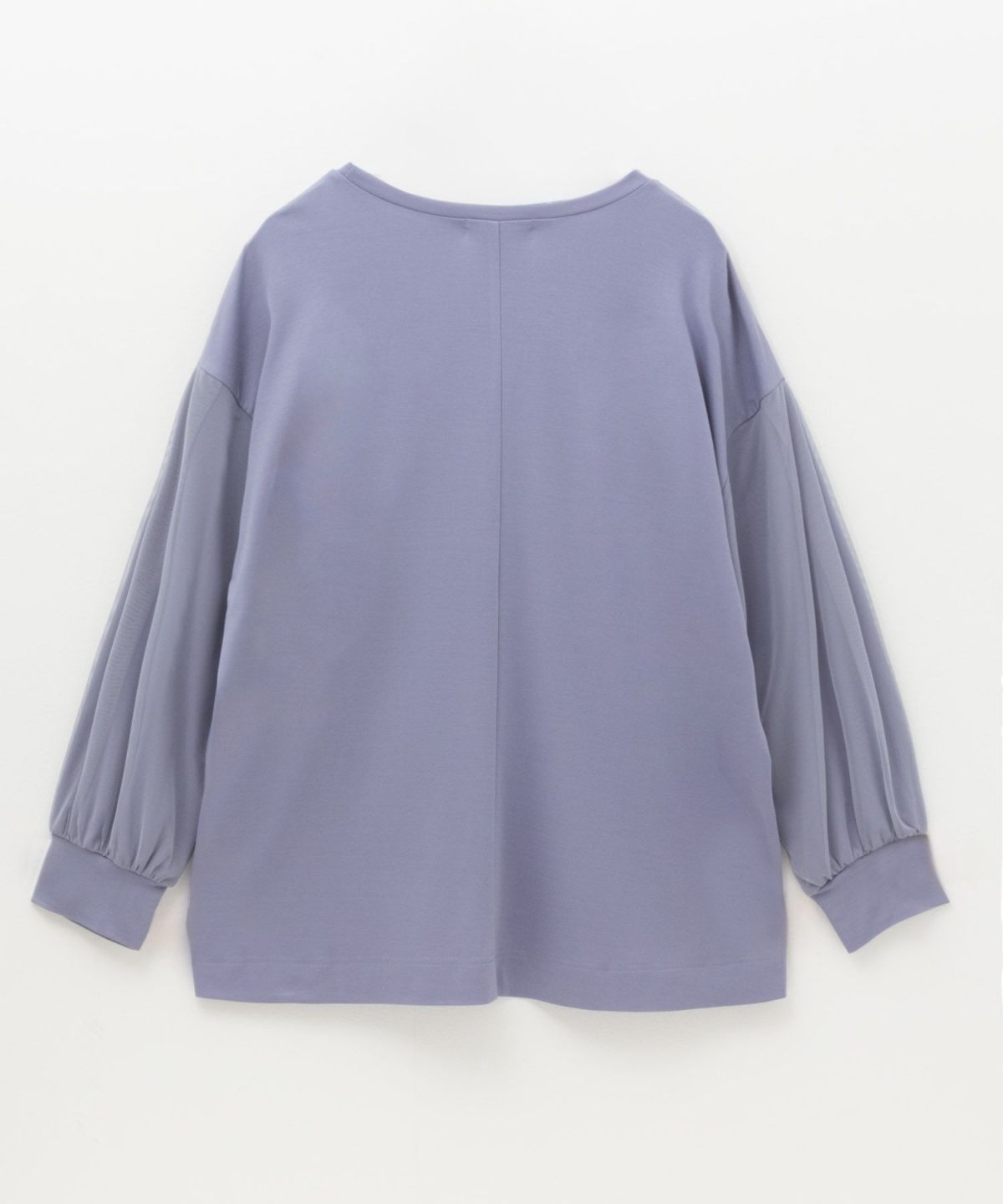 HusHusH ポンチ素材 袖チュールプルオーバー レディース ネコポス 対応商品