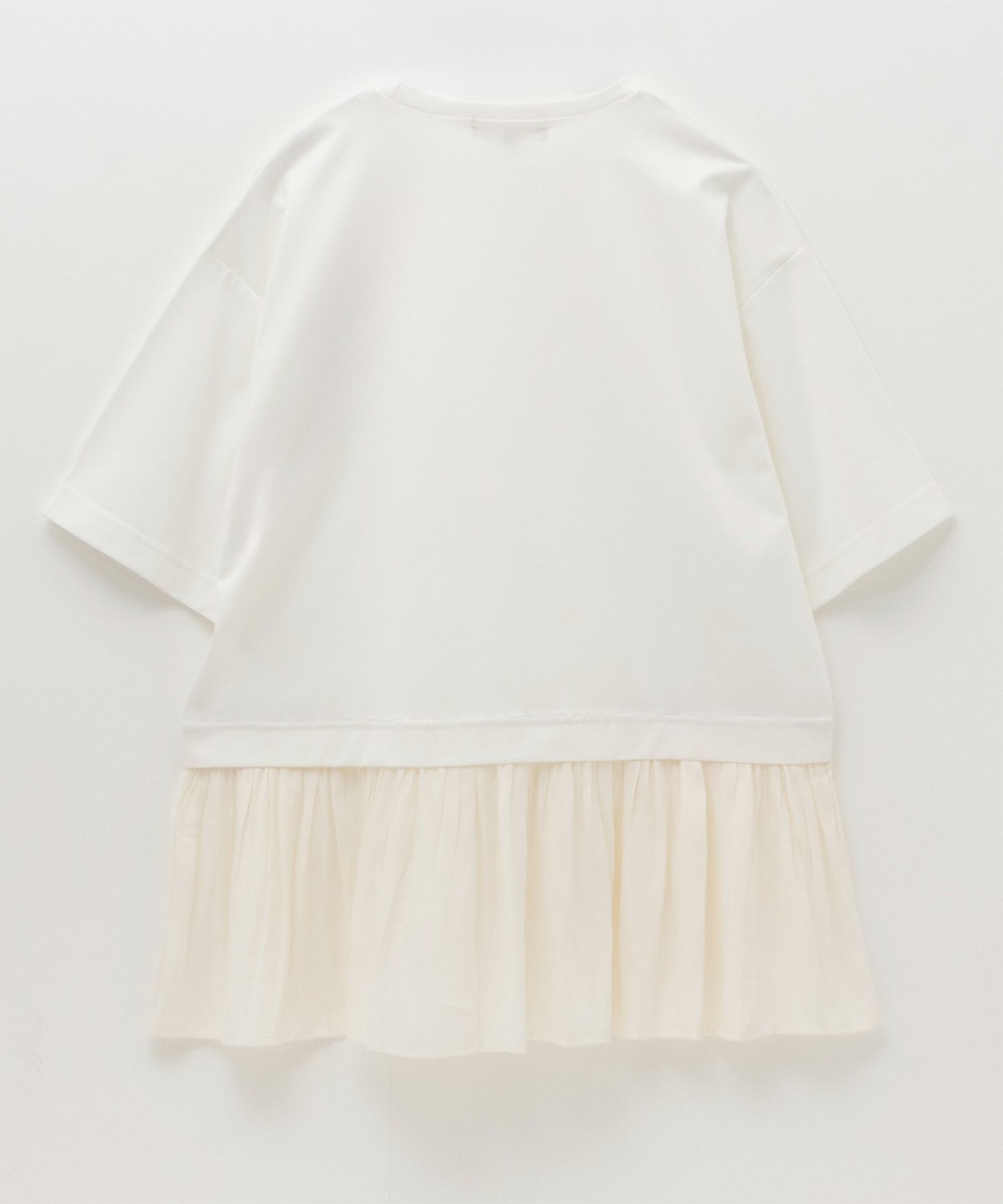 HusHusH 裾フリル切替5分袖プルオーバー レディース メール便 対応商品商品画像-20