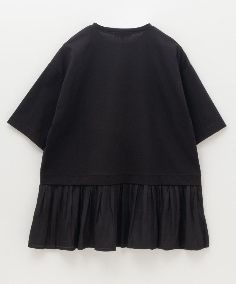 HusHusH  裾フリル切替5分袖プルオーバー レディース メール便 対応商品商品画像-22