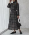 HusHusH  チェックプリントシフォンスカート レディース商品サムネイル-9