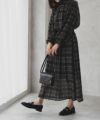 HusHusH  チェックプリントシフォンスカート レディース商品サムネイル-10