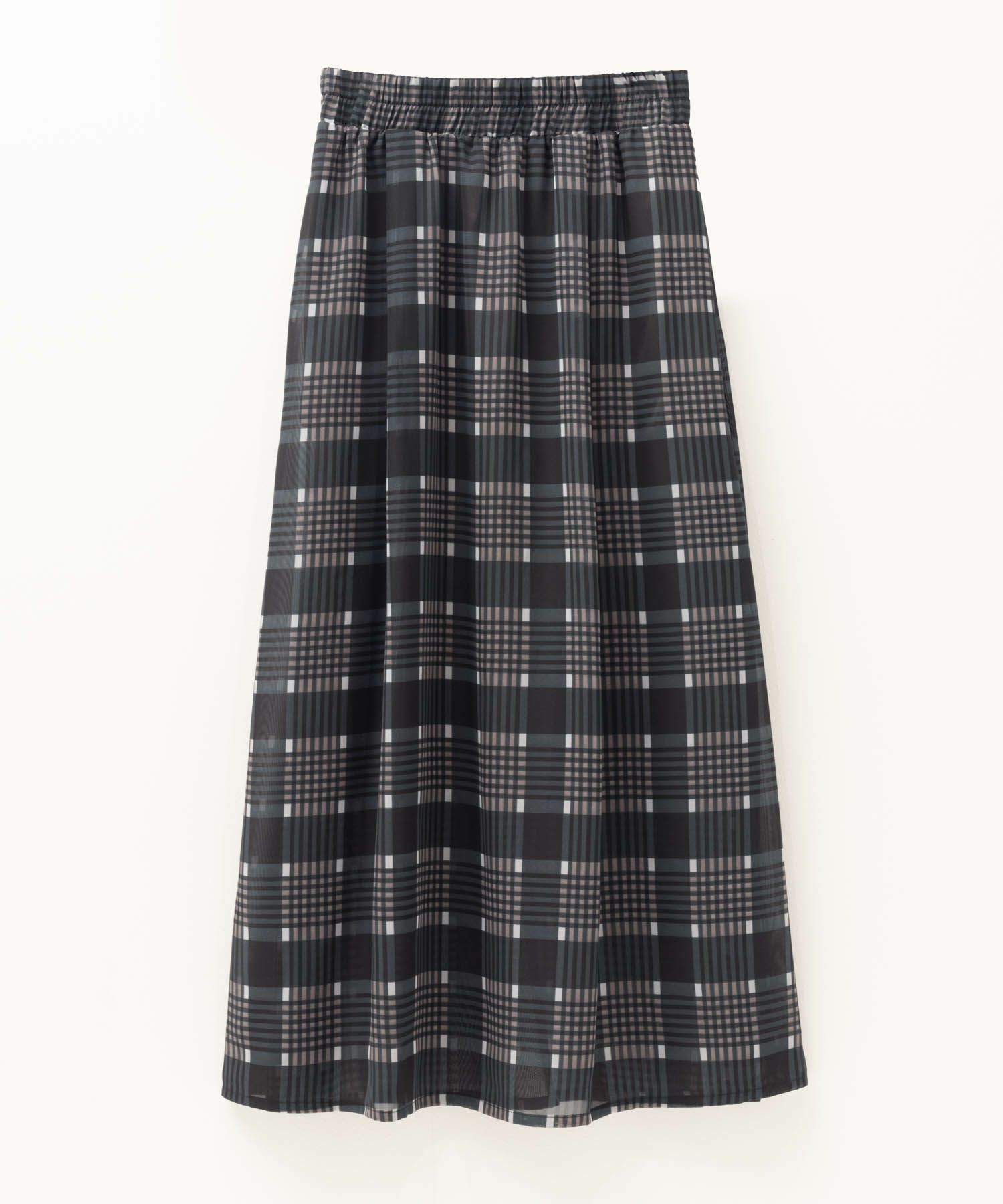 HusHusH  チェックプリントシフォンスカート レディース商品サムネイル-14
