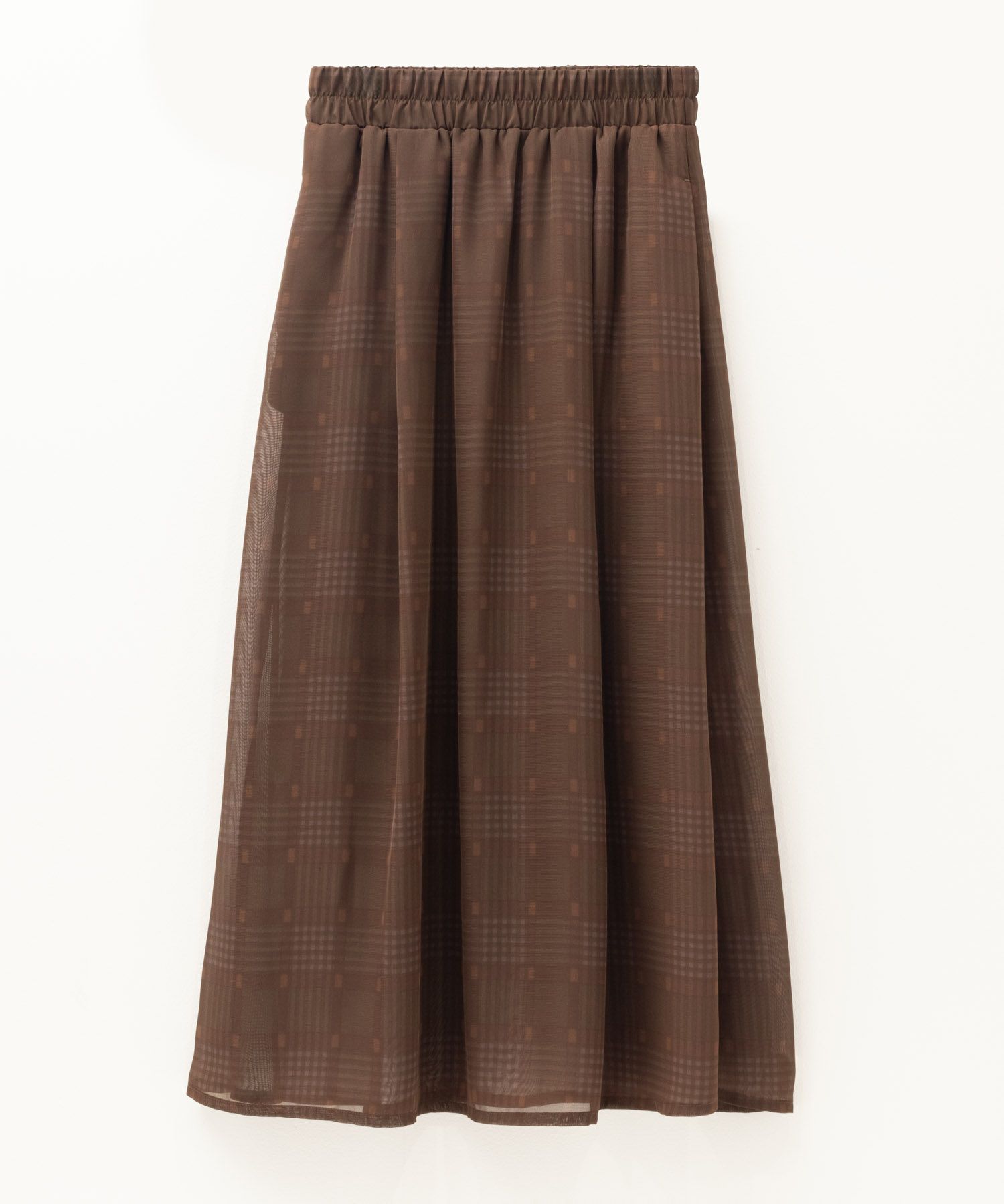 HusHusH  チェックプリントシフォンスカート レディース商品サムネイル-16