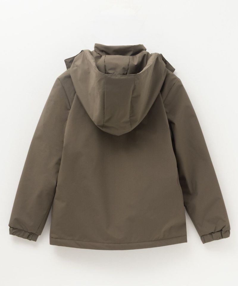 NAVY シャットアウター シームレス中綿フードブルゾン キッズ商品画像-23