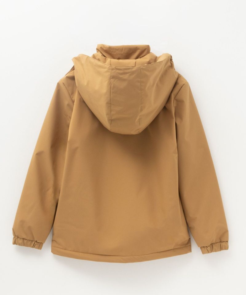 NAVY シャットアウター シームレス中綿フードブルゾン キッズ