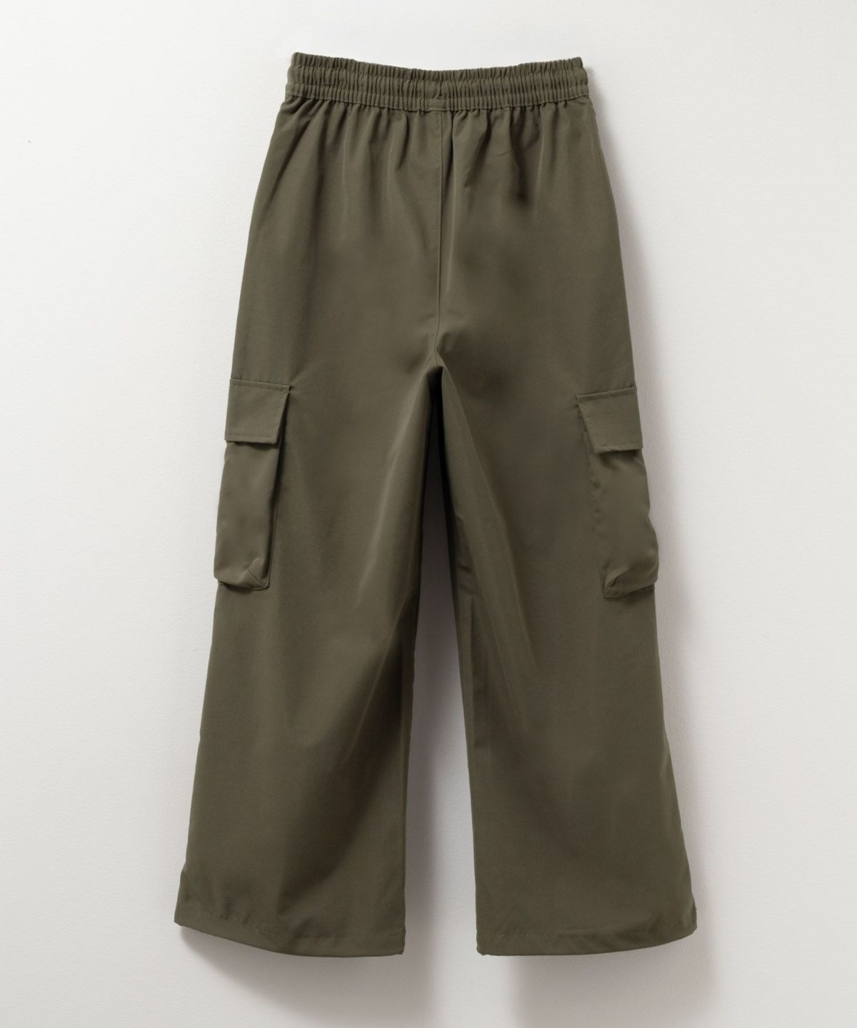 NAVY はっ水カーゴロングパンツ キッズ