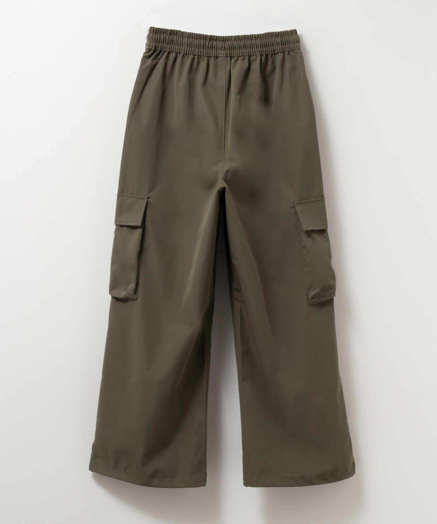 NAVY  はっ水カーゴロングパンツ キッズ商品サムネイル-2