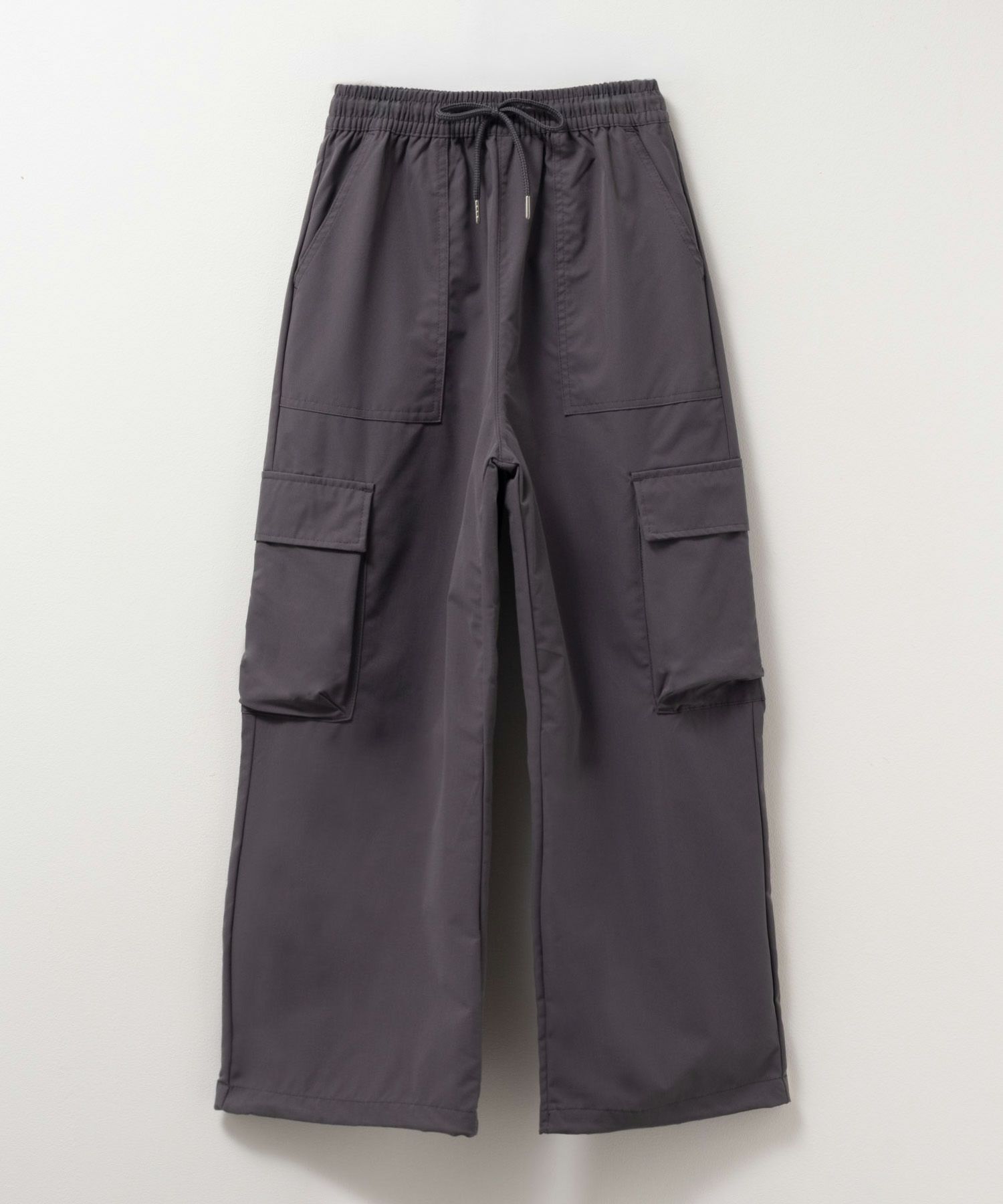 NAVY  はっ水カーゴロングパンツ キッズ商品サムネイル-3