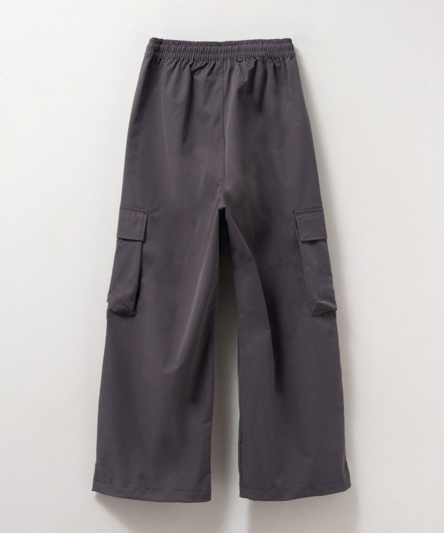 NAVY はっ水カーゴロングパンツ キッズ