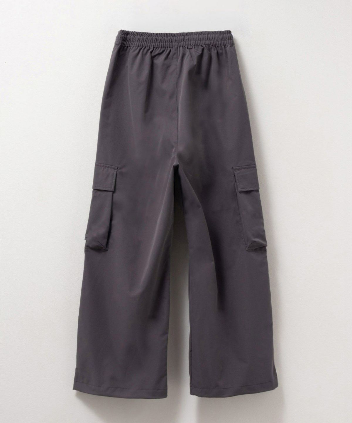 NAVY はっ水カーゴロングパンツ キッズ