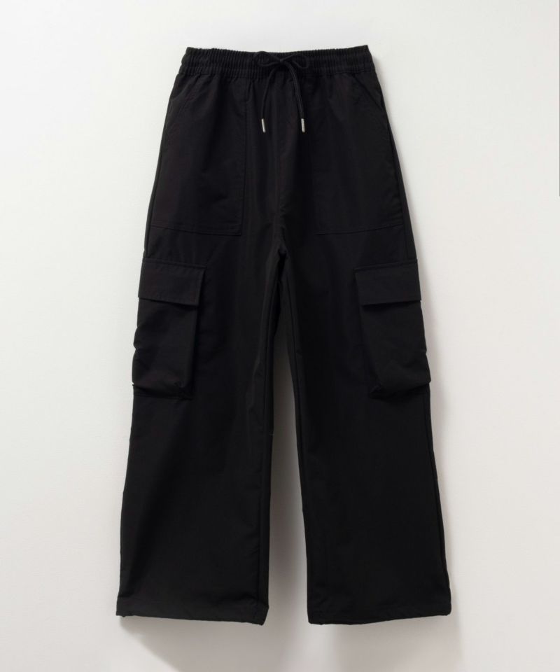 NAVY  はっ水カーゴロングパンツ キッズ商品画像-5