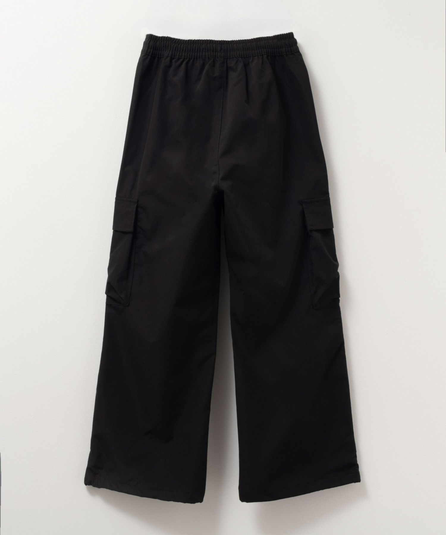 NAVY はっ水カーゴロングパンツ キッズ