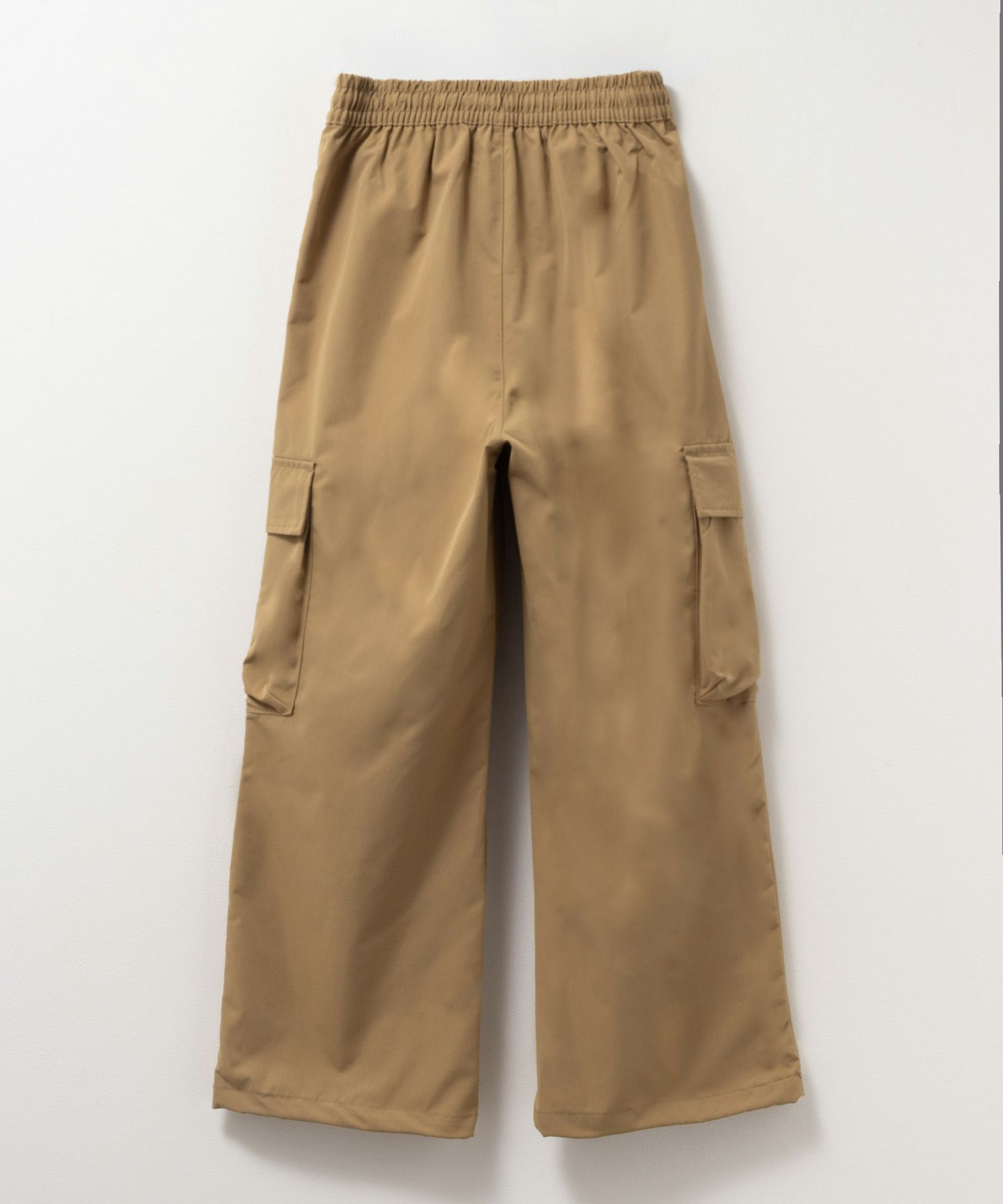 NAVY はっ水カーゴロングパンツ キッズ