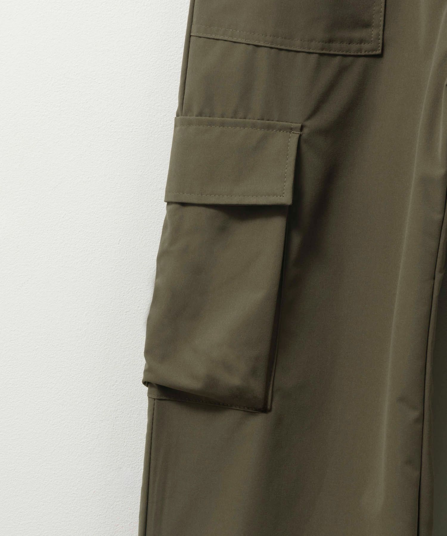 NAVY はっ水カーゴロングパンツ キッズ